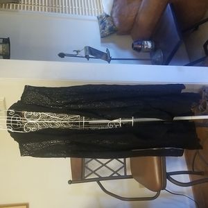 Beautiful black cardigan lightweight sweater by Belldini